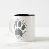 Afdrukken verstelbare zonnestraal tweekleurige koffiemok (Voorkant links)