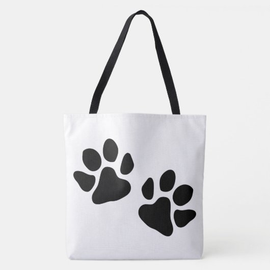 Afdrukken verven (aangepaste kleur) tote bag (Voorkant)