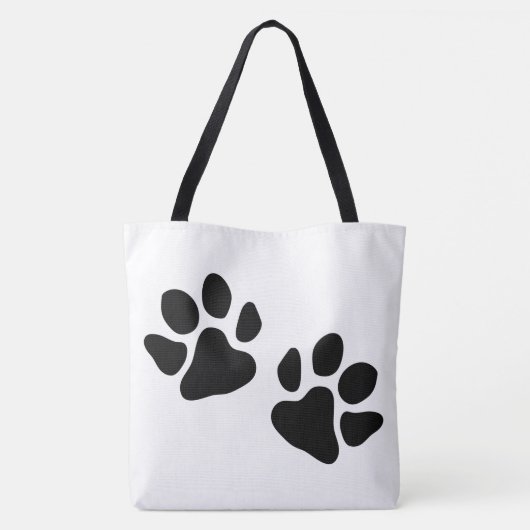 Afdrukken verven (aangepaste kleur) tote bag (Achterkant)