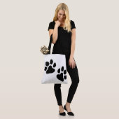 Afdrukken verven (aangepaste kleur) tote bag (Op model)