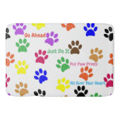 Afdrukken verven badmat (Voorkant)