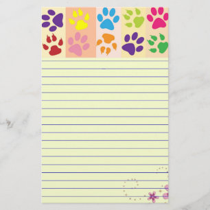 Afdrukken verven briefpapier