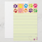 Afdrukken verven briefpapier (Voorkant / Achterkant)