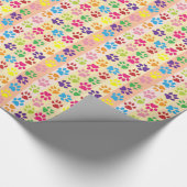 Afdrukken verven cadeaupapier (Hoek)
