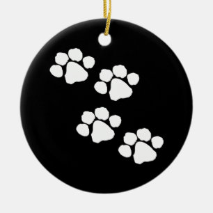 Afdrukken verven keramisch ornament