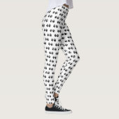 Afdrukken verven leggings (Rechts)