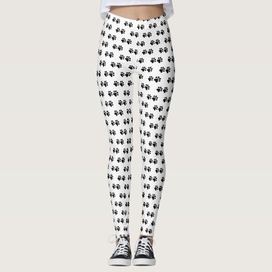 Afdrukken verven leggings (Voorkant)