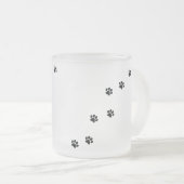 Afdrukken verven matglas koffiemok (Voorkant rechts)