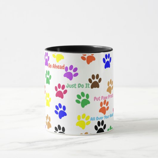 Afdrukken verven mok (Midden)