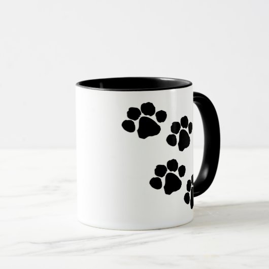 Afdrukken verven mok (Voorkant rechts)