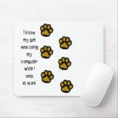 Afdrukken verven muismat (Met muis)