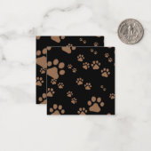 Afdrukken verven notitiekaartje (Voorkant / Achterkant in situ)