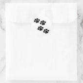 Afdrukken verven ronde sticker (Tas)