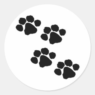 Afdrukken verven ronde sticker