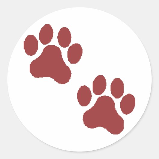 Afdrukken verven ronde sticker (Voorkant)