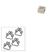 Afdrukken verven rubberstempel (Gestempeld)