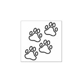 Afdrukken verven rubberstempel (Afrduk)