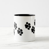 Afdrukken verven tweekleurige koffiemok (Center)