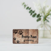 Afdrukken verven visitekaartje (Staand voorkant)