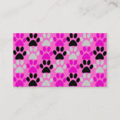 Afdrukken verven visitekaartje (Achterkant)