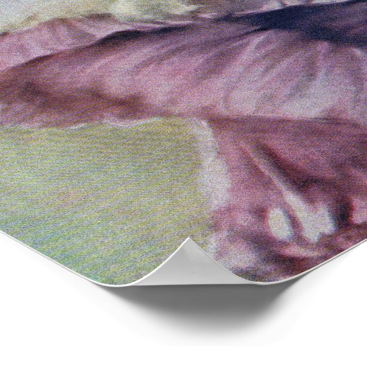  afdrukken - Victoriaans dame Poster (Hoek)