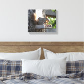 Afdrukken vierkante afgeronde Canvas (Insitu (Slaapkamer))