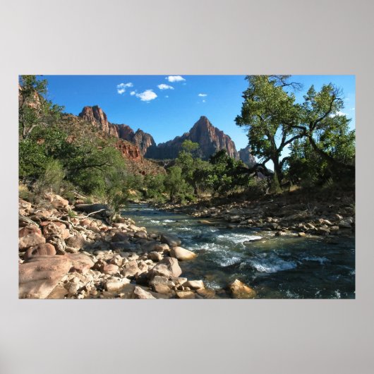 Afdrukken: Virgin River en Watchman Poster (Voorkant)