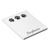 Afdrukken voor afspeelbare dog voor Hondenliefhebb Notitieblok (Schuin)