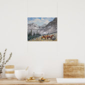 Afdrukken voor geavanceerde kunst in het land poster (Keuken)