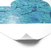 Afdrukken voor hartvorm foto afdruk (Hoek)