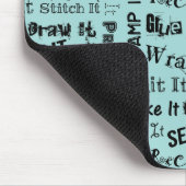 Afdrukken voor schrijfkleding muismat (Hoek)