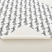 Afdrukken voor schrijfkleding sherpa deken (3/4)