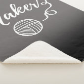 Afdrukken voor schrijfkleding sherpa deken (3/4)