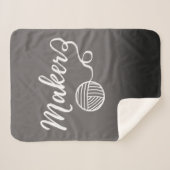 Afdrukken voor schrijfkleding sherpa deken (Voorkant (horizontaal))