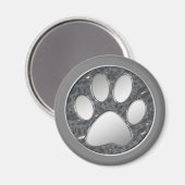 AFDRUKKEN VOOR SILVER EN KROME PAW MAGNEET (Voorkant / Achterkant)