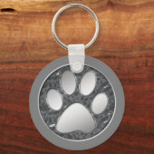 AFDRUKKEN VOOR SILVER EN KROME PAW SLEUTELHANGER (Voorkant)