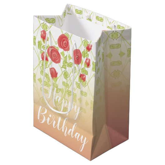 Afdrukken voor ventilatorontwerper medium cadeauzakje (Voorkant Gekanteld)