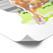 Afdrukken, waarde Poster papier (mat) Bandit (Hoek)