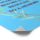 Afdrukken, waardenotitie voor Poster (Matte) (Hoek)