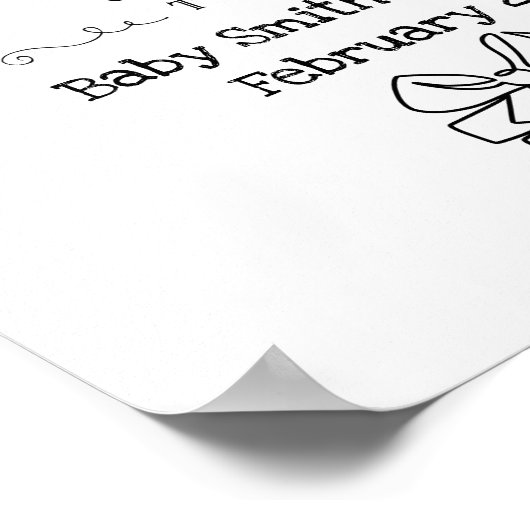 Afdrukken, waardepapier (steen) poster (Hoek)