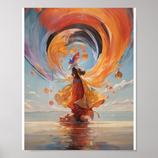 Afdrukken, waardepapier (steen) poster (Voorkant)