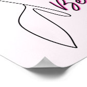Afdrukken, waardepapier (steen) poster (Hoek)
