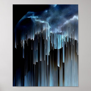 Afdrukken, waardepapier (steen) poster