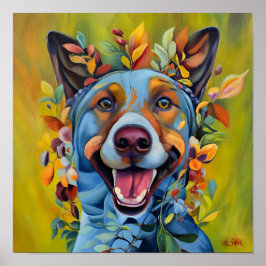 Afdrukken, waardepapier (steen) poster