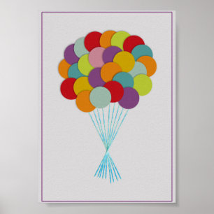 Afdrukken, waardepapier (steen) poster