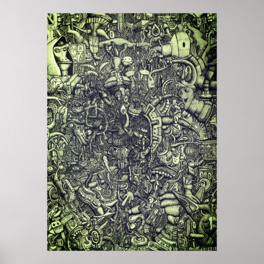 Afdrukken, waardepapier (steen) poster (Voorkant)