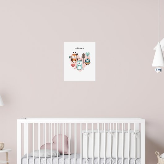 Afdrukken, waardepapier (steen) poster (Kinderkamer 2)