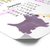 Afdrukken, waardepapier (steen) poster (Hoek)