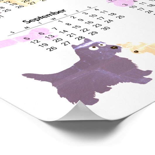 Afdrukken, waardepapier (steen) poster (Hoek)