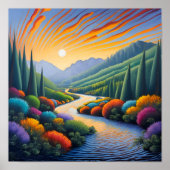 Afdrukken, waardepapier (steen) poster (Voorkant)